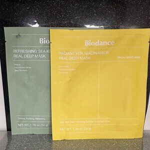 2- Biodance Face Sheet Masks